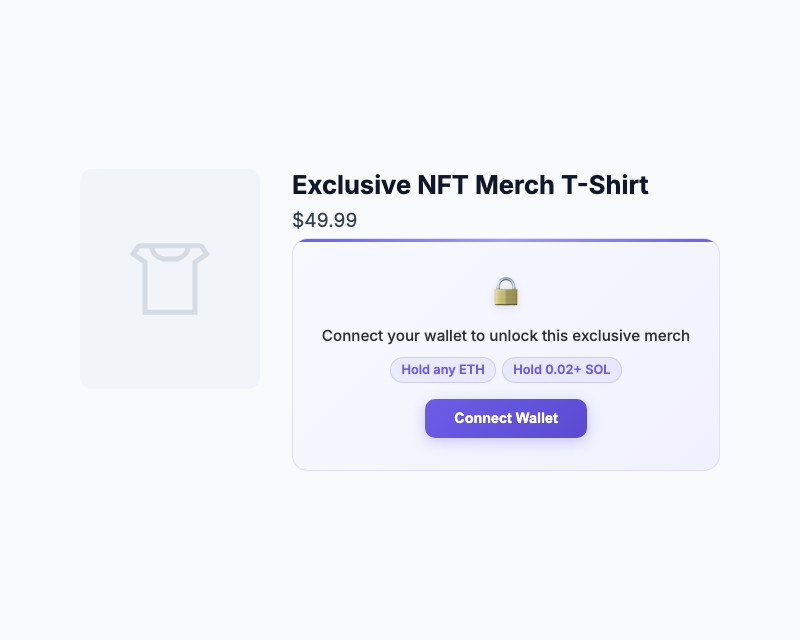 SkyeWoo gate prompt on a WooCommerce product page