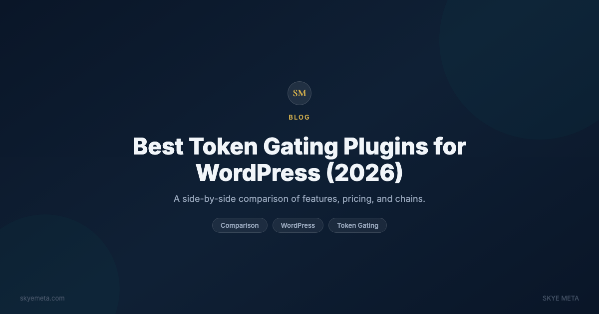 Best token gating plugins for WordPress comparison